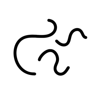 Siyah el kıvrımlı kıvrımlı çizgili sanat soyut seti. Kıvrımlı karalama fırça darbeleri vektör koleksiyonu kalem karalama el yazısı, ince karalamalar. biçim, duygu efekti dekorasyon simgesini çizer.