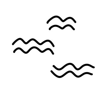 Siyah el soyut kıvrımlı dalga çizgisi çizimi. Kıvırcık karalamalı fırça darbeleri vektör koleksiyonu kalem karalama kaligrafisi girdabı. biçim, duygu efekti dekorasyon simgesini çizer.