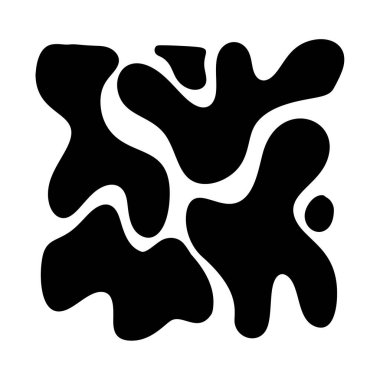 Soyut mercan posterleri. Çağdaş transeksüel minimalist organik şekiller. Vektör grafik illüstrasyonu.