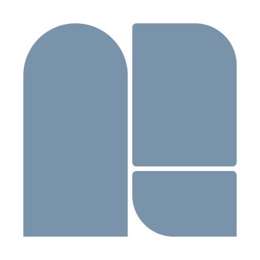 Metin için soyut şablon çerçeve kolaj tahtası sanat Bauhaus. Sosyal medya, el ilanları, davetiyeler, kartlar, posterler, iç dekorasyon için çağdaş tasarım. Minimalist geometrik şekiller vektör çizimi.