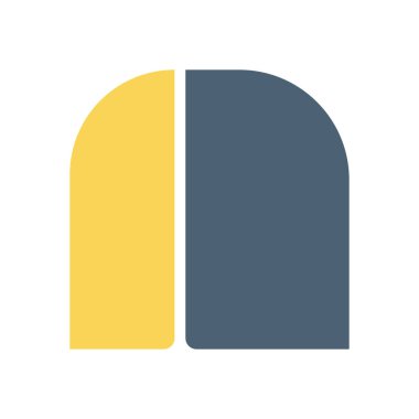 Bauhaus vektör yazıtipi kalın harf logosu N alfabesi büyük harf geometri yazı tipi abc ögesi sosyal medya, web tasarımı, poster, afiş, tebrik kartı.