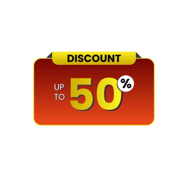 Fiyat etiketinde% 50 indirim