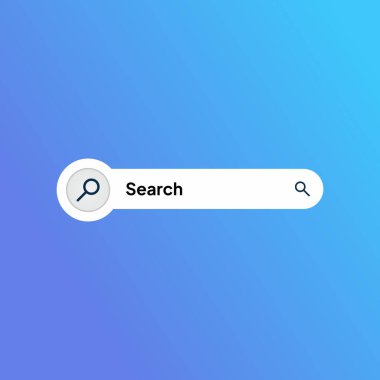 Arama motoru. Ağ simgesi. Web sitesi için vektör çizimi.