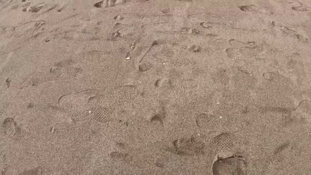 Azaiba Muscat Umman Dan Rocky Sand Beach Muscat Umman Azaiba — Stok video