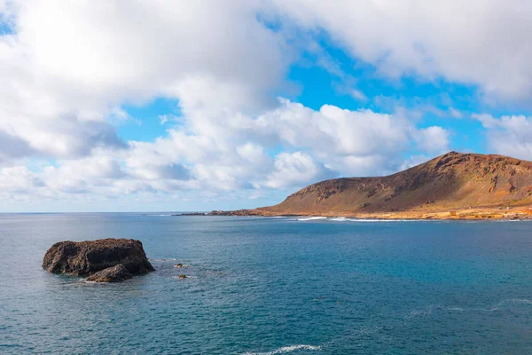 Isleta Gran Canaria Paisaje Mirador Norte Las Coloradas Roca Agua — Foto de Stock
