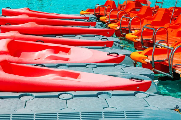 Location Kayaks Plage Bateaux — Photo