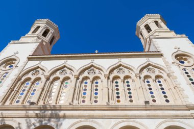 Kıbrıs Rum Kesimi 'ndeki Ayia Napa Katedrali. Yunan Ortodoks Kilisesi