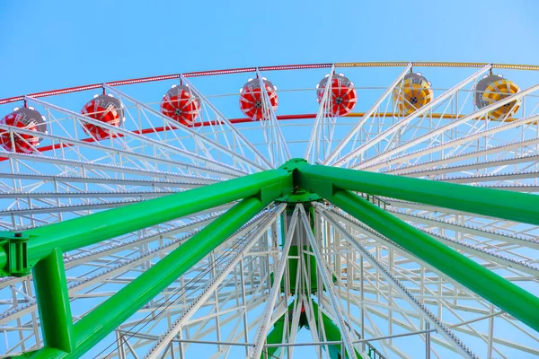 Ferris Wheel Structure Парк Розваг — стокове фото