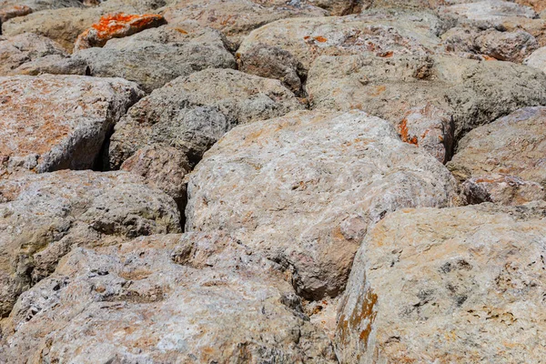 Piedras Rocosas Superficie Superficie Rugosa Rocosa —  Fotos de Stock