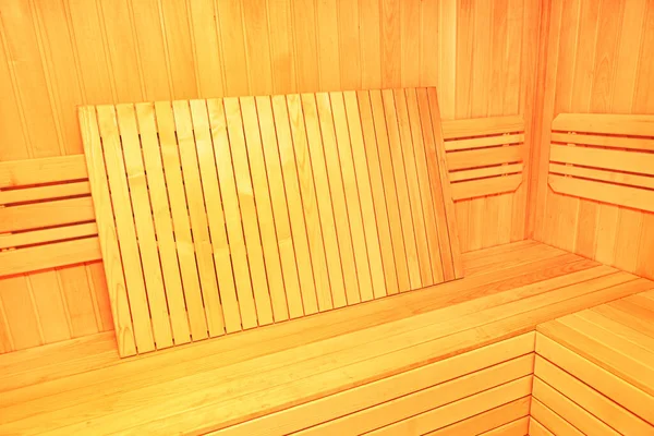 Mobiliário Madeira Dentro Sauna Madeira Banheiro Fotografias De Stock Royalty-Free