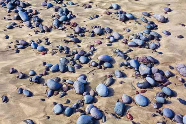 Kameny Písku Písečná Pobřežní Pláž Kameny — Stock fotografie