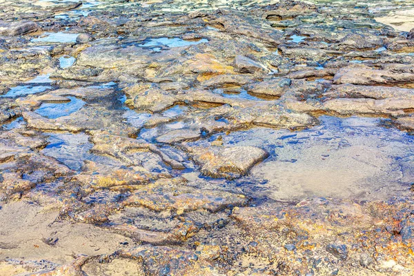 Felsen Und Wasser Meer Natürlicher Hintergrund Und Textur — Stockfoto