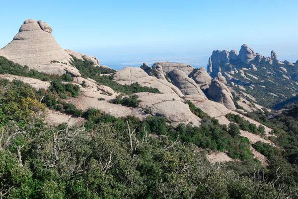 Góry Montserrat Barcelona Katalonia Hiszpania — Zdjęcie stockowe