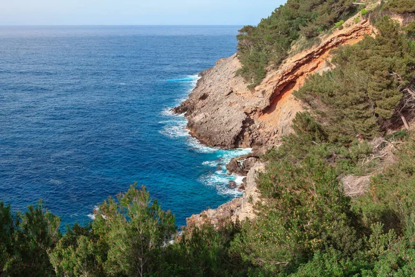 Costa Rocosa Isla Cerdeña Mar Mediterráneo — Foto de Stock