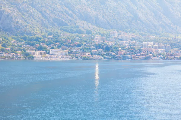 Pohled Záliv Kotor Černé Hoře Balkán Evropa — Stock fotografie