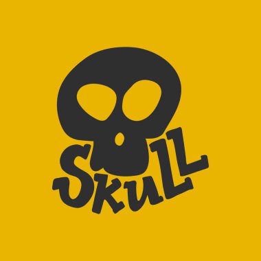 Kafatası. El yazısıyla yazılmış vektör harfleri. Eşsiz bir el çizimi bebek odası posteri. Güzel cümleler. Mürekkep fırçası el yazısı. İskandinav tarzı bir alıntı. Poster tasarımı, tişört baskısı. Resim sanatı