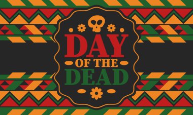 Kasım 'da Ölüler Günü. Ölülerin anısına adanmış bir tatil. Yıllık kutlamaları Meksika ve diğer Latin Amerika ülkelerinde yapın. Meksika ve Hispanik gelenek kalıbı ve kafatası dokusu