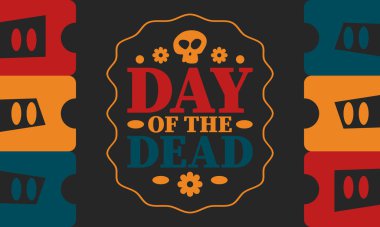 Kasım 'da Ölüler Günü. Ölülerin anısına adanmış bir tatil. Yıllık kutlamaları Meksika ve diğer Latin Amerika ülkelerinde yapın. Meksika ve Hispanik gelenek kalıbı ve kafatası dokusu