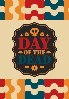 Kasım 'da Ölüler Günü. Ölülerin anısına adanmış bir tatil. Yıllık kutlamaları Meksika ve diğer Latin Amerika ülkelerinde yapın. Meksika ve Hispanik gelenek kalıbı ve kafatası dokusu