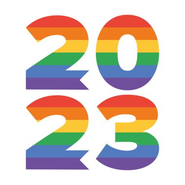 Haziran ayında LGBT Gurur Ayı. Lezbiyen Gey Biseksüel Transseksüel. Yıllık kutlama. LGBT bayrağı. Gökkuşağı aşk konsepti. İnsan hakları ve hoşgörü. Poster, kart, afiş ve geçmiş. Vektör ilüstrasyonu