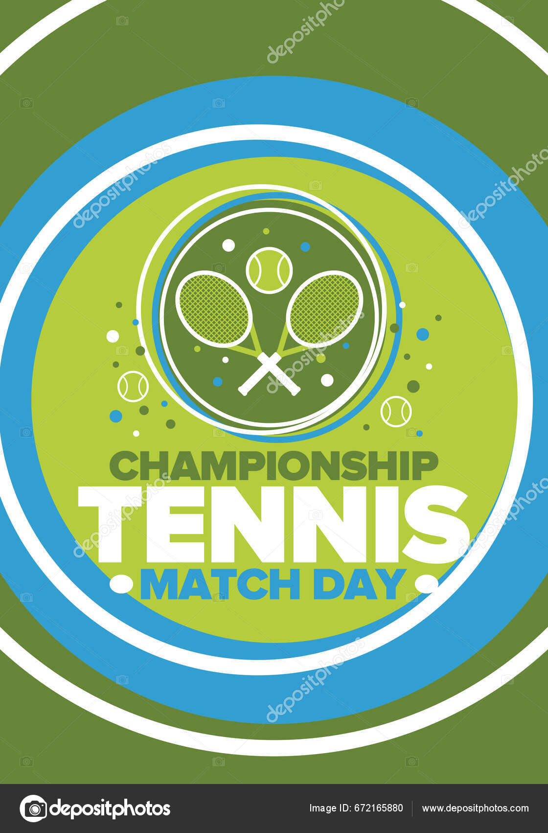 Tennis Championship Match Day Tennis Racket Tennis Ball Tournament