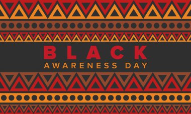 Black Awareness Day. Holiday in Brazil. Afro Brazilians. Celebrate awareness by the black community in November. African and brazilian culture. Black history art. Vector illustration clipart