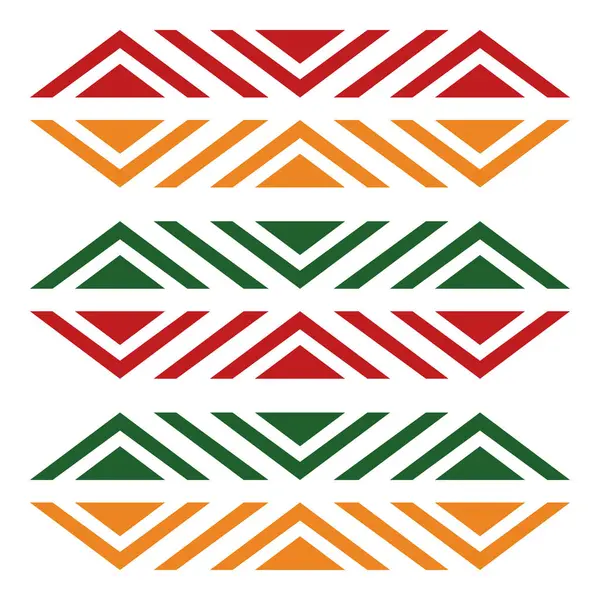 Geometrik desen. Farklı şekillerde şekiller. Kabile formu. Çiçekler. Geometrik yaratıcı tasarım. Güzel dokular. Renkli sanat. Modern grafik posteri. Retro renk. Vektör illüstrasyonu