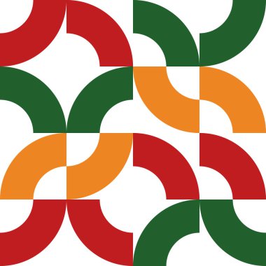 Geometrik desen. Farklı şekillerde şekiller. Kabile formu. Çiçekler. Geometrik yaratıcı tasarım. Güzel dokular. Renkli sanat. Modern grafik posteri. Retro renk. Vektör illüstrasyonu