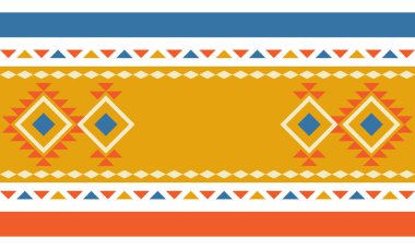 Güzel geometrik arka plan. Farklı şekillerde şekiller. Kabile formu. Çiçekler. Geometrik tasarım. Yaratıcı dokular. Renkli sanat. Modern grafik posteri. Retro renk. Vektör illüstrasyonu