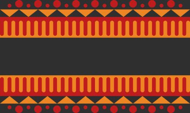 Güzel geometrik arka plan. Farklı şekillerde şekiller. Kabile formu. Çiçekler. Geometrik tasarım. Yaratıcı dokular. Renkli sanat. Modern grafik posteri. Retro renk. Vektör illüstrasyonu