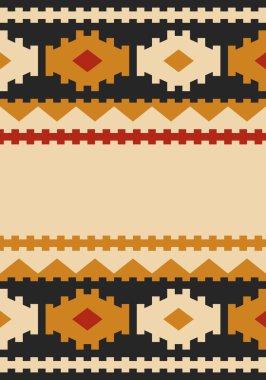 Güzel geometrik arka plan. Farklı şekillerde şekiller. Kabile formu. Çiçekler. Geometrik tasarım. Yaratıcı dokular. Renkli sanat. Modern grafik posteri. Retro renk. Vektör illüstrasyonu