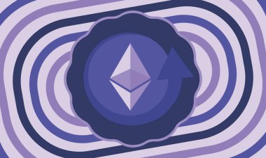 Ethereum logosu. Ethereum madeni parası. Dijital para. Kripto Ticaret ve Yatırım konsepti. Geleceğin teknolojisi. Yaratıcı sanat. Vektör çizimi. Poster