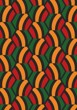 Güzel geometrik arka plan. Farklı şekillerde şekiller. Kabile formu. Çiçekler. Geometrik tasarım. Yaratıcı dokular. Renkli sanat. Modern grafik posteri. Retro renk. Vektör illüstrasyonu