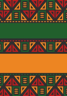 Güzel geometrik arka plan. Farklı şekillerde şekiller. Kabile formu. Çiçekler. Geometrik tasarım. Yaratıcı dokular. Renkli sanat. Modern grafik posteri. Retro renk. Vektör illüstrasyonu