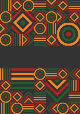 Güzel geometrik arka plan. Farklı şekillerde şekiller. Kabile formu. Çiçekler. Geometrik tasarım. Yaratıcı dokular. Renkli sanat. Modern grafik posteri. Retro renk. Vektör illüstrasyonu