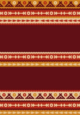 Güzel geometrik arka plan. Farklı şekillerde şekiller. Kabile formu. Çiçekler. Geometrik tasarım. Yaratıcı dokular. Renkli sanat. Modern grafik posteri. Retro renk. Vektör illüstrasyonu