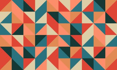 Güzel geometrik arka plan. Farklı şekillerde şekiller. Kabile formu. Çiçekler. Geometrik tasarım. Yaratıcı dokular. Renkli sanat. Modern grafik posteri. Retro renk. Vektör illüstrasyonu