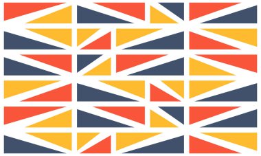 Güzel geometrik arka plan. Farklı şekillerde şekiller. Kabile formu. Çiçekler. Geometrik tasarım. Yaratıcı dokular. Renkli sanat. Modern grafik posteri. Retro renk. Vektör illüstrasyonu