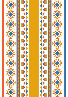 Güzel geometrik arka plan. Farklı şekillerde şekiller. Kabile formu. Çiçekler. Geometrik tasarım. Yaratıcı dokular. Renkli sanat. Modern grafik posteri. Retro renk. Vektör illüstrasyonu