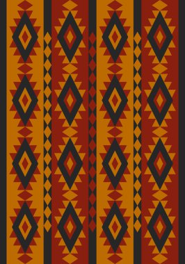 Güzel geometrik arka plan. Farklı şekillerde şekiller. Kabile formu. Çiçekler. Geometrik tasarım. Yaratıcı dokular. Renkli sanat. Modern grafik posteri. Retro renk. Vektör illüstrasyonu