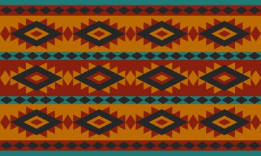 Güzel geometrik arka plan. Farklı şekillerde şekiller. Kabile formu. Çiçekler. Geometrik tasarım. Yaratıcı dokular. Renkli sanat. Modern grafik posteri. Retro renk. Vektör illüstrasyonu