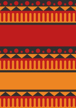 Güzel geometrik arka plan. Farklı şekillerde şekiller. Kabile formu. Çiçekler. Geometrik tasarım. Yaratıcı dokular. Renkli sanat. Modern grafik posteri. Retro renk. Vektör illüstrasyonu