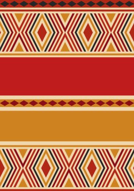 Güzel geometrik arka plan. Farklı şekillerde şekiller. Kabile formu. Çiçekler. Geometrik tasarım. Yaratıcı dokular. Renkli sanat. Modern grafik posteri. Retro renk. Vektör illüstrasyonu