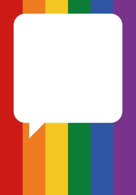 Haziranda Gurur Ayı. LGBTQ+. Lezbiyen Gey Biseksüel Transseksüel. Yıllık kutlama. LGBT bayrağı. Gökkuşağı aşk konsepti. İnsan hakları ve hoşgörü. Poster, kart, afiş ve geçmiş. Vektör illüstrasyonu