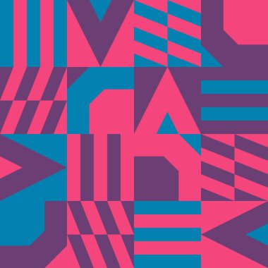 Güzel geometrik arka plan. Farklı şekillerde şekiller. Kabile formu. Çiçekler. Geometrik tasarım. Yaratıcı dokular. Renkli sanat. Modern grafik posteri. Retro renk. Vektör illüstrasyonu