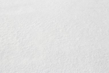 Üniformalı kar örtüsü. Düz bir arazi üzerindeki kar dokusu