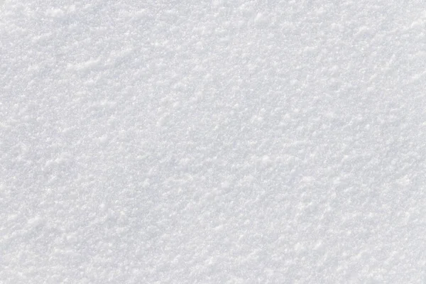 Textura Neve Superfície Branca Neve Com Textura Claramente Definida — Fotografia de Stock