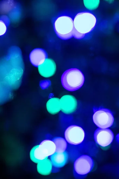 Abstract Background Colorful Sparkling Bokeh Dark Background Holiday Concept — 스톡 사진