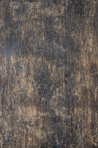 Textura Starého Tmavého Dřeva Škrábanci — Stock fotografie