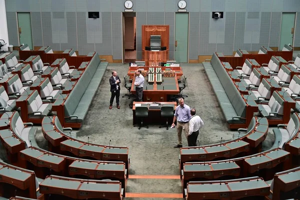 Canberra Act Mar 2023 Representanthuset Australien Parliament House Den Består — Stockfoto